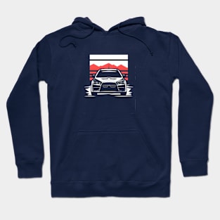 Mitsubishi Lancer Evo Rally Car Hoodie